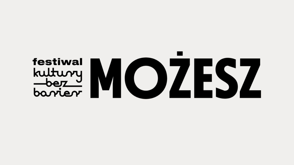 Baner: nazwa Festiwal Kultury bez Barier, hasło Możesz