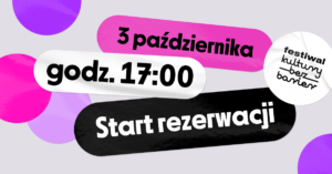 Jasnoszare tło. Naklejki w różnych kolorach. Na nich napisy - Program 12. FKBB już opublikowany